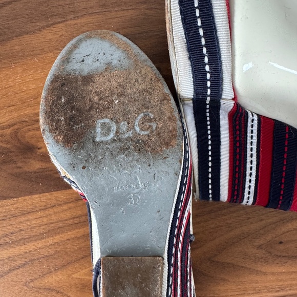 Dolce & Gabbana Wedge Sandale - Picture 7 of 7